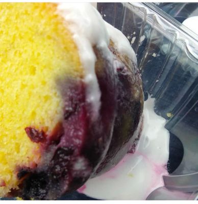 Double Butter Blueberry Pound