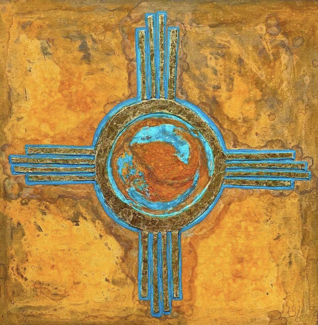 Rust &amp; Patina Zia