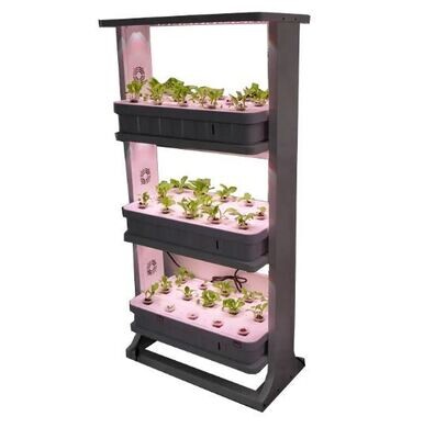 Automatic Indoor vertical hydroponic Vertical Garden Tower With LED Light