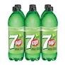 7UP Soft Drink, 710mL Bottles, 6 Pack 7UP 6x710mL