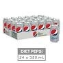 Diet Pepsi, 355mL Cans, 24 Pack Pepsi 24x355mL