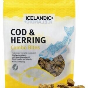 Icelandic+ Cod &amp; Herring Combo Bites 3.52 oz
