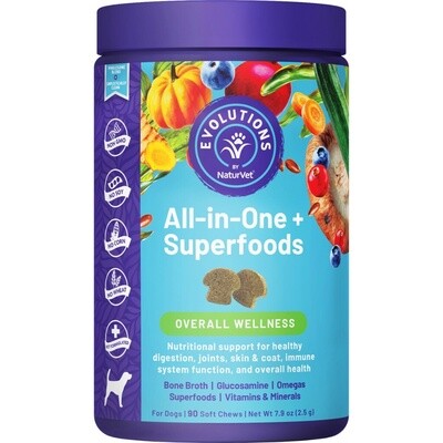 All in One plus Superfoods Soft Chews 90CT
