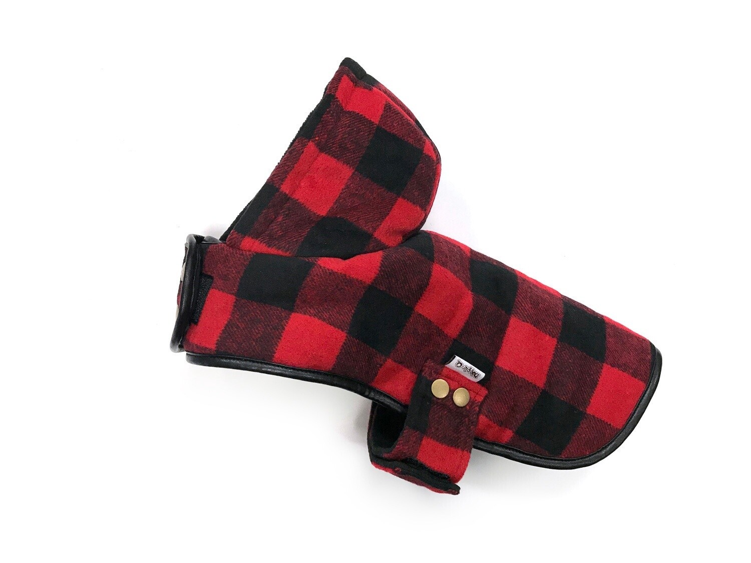 Doggie-Q Lumberjacket Red, Size: 10&quot;