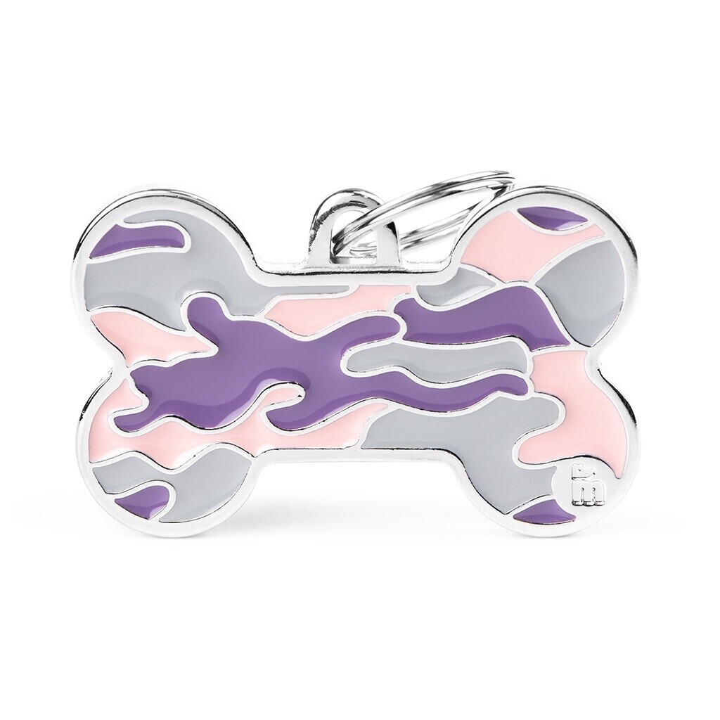 ID Tag Camouflage XL Pink Bone