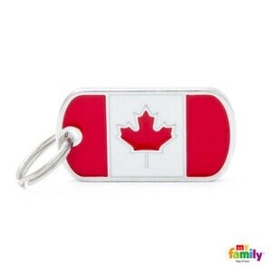 ID Tag Canada Flag
