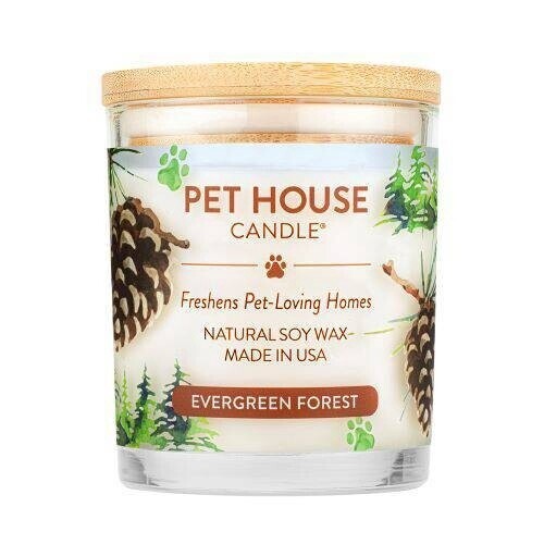 Pet House Candle - Evergreen Forest - 8.5 oz