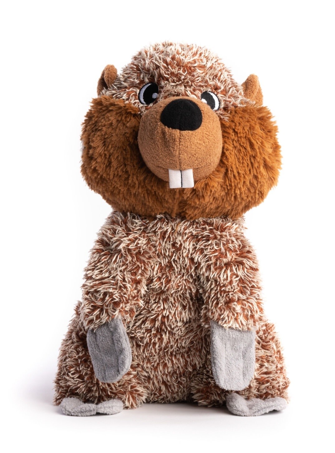 Fabdog Fluffy Dog Toy - Beaver