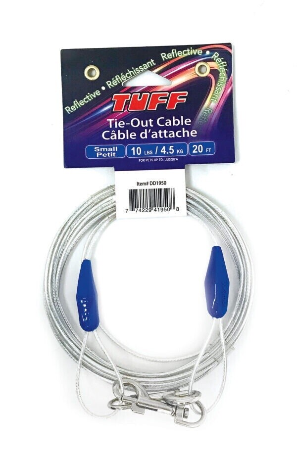 Tuff Reflective Tie-Out Cable Small