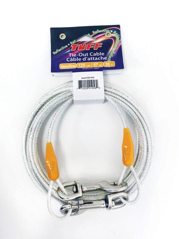 Tuff Reflective Tie-Out Cable Heavy