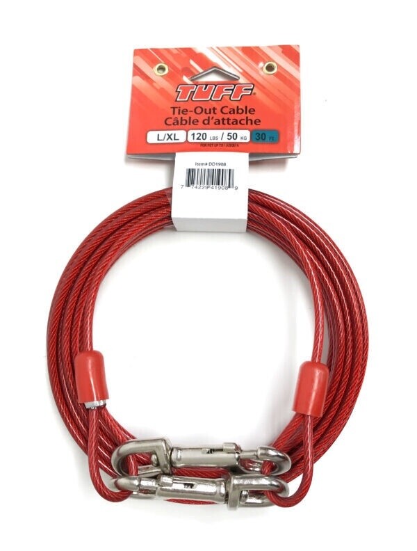Tuff Tie-Out Cable L/XL