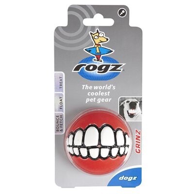 ROGZ Grinz Small 2" Dog Treat Ball