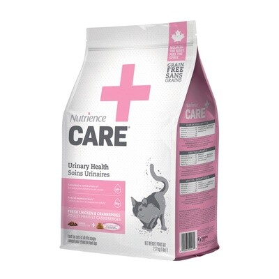 Aliment Nutrience Care Soins urinaires pour chats, 2,27 kg (5 lb)