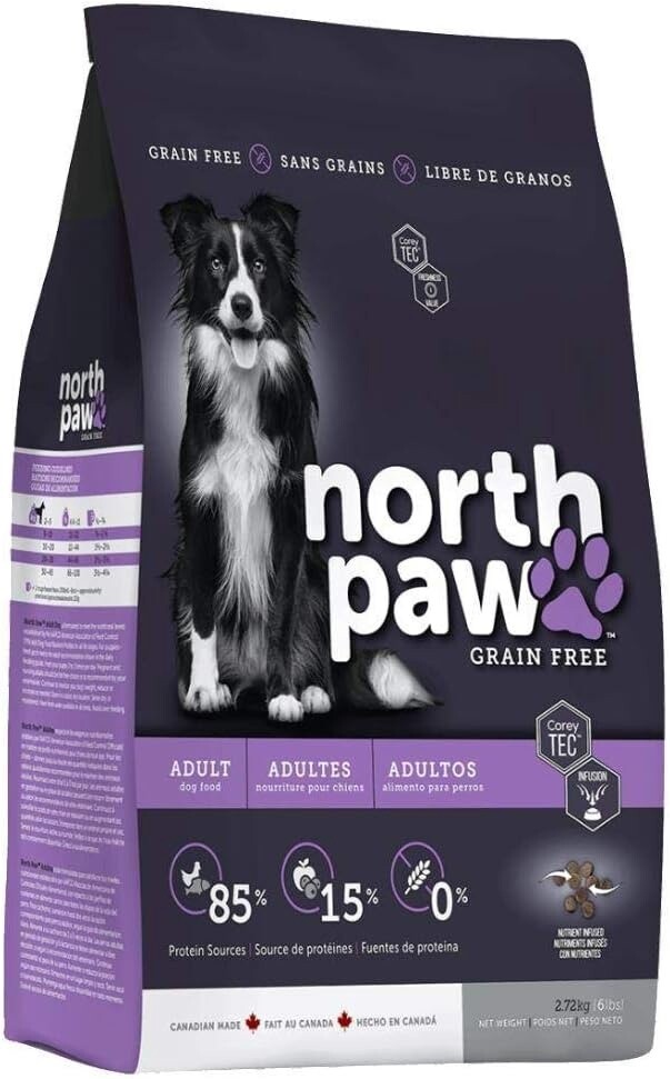 North Paw Grain Free Adult dog food