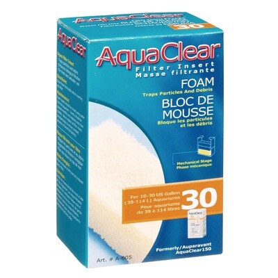 Bloc de mousse pour filtre AquaClear 30/150