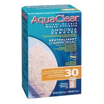 AquaClear 30 Ammonia Remover Filter Insert - 121 g (4.3 oz)