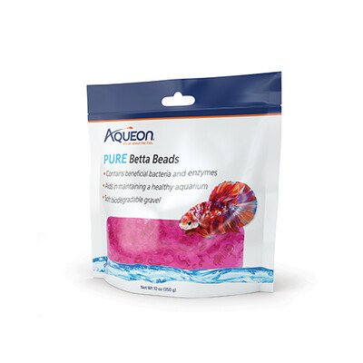 Aqueon® Betta Beads Pink 12 oz