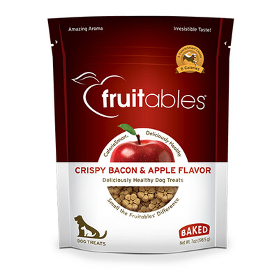 Fruitables® Crispy Bacon & Apple Flavor Dog Treat 7 oz