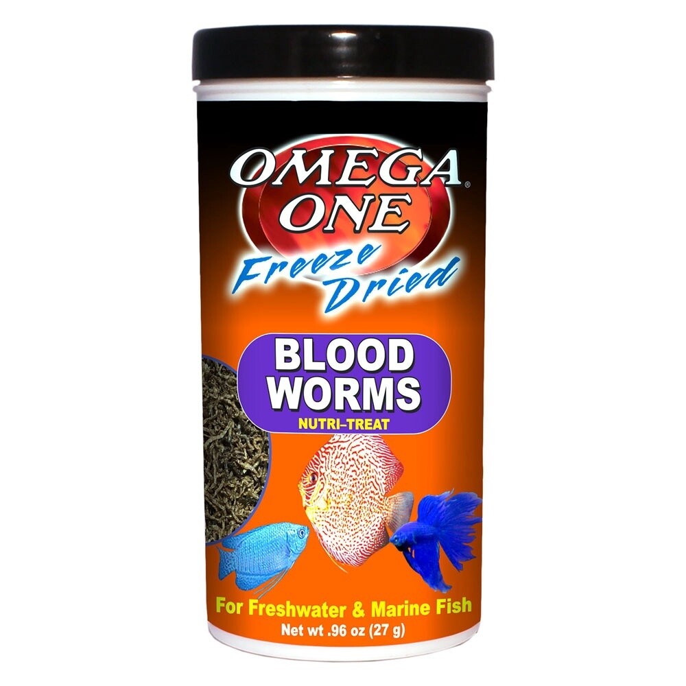 Omega One FD Blood Worms .96oz