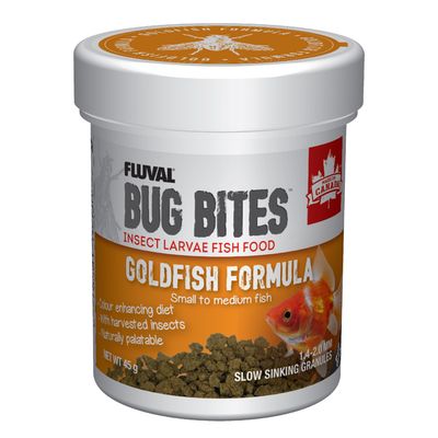 Fluval Bug Bites Goldfish Formula - Small to Medium - 45 g