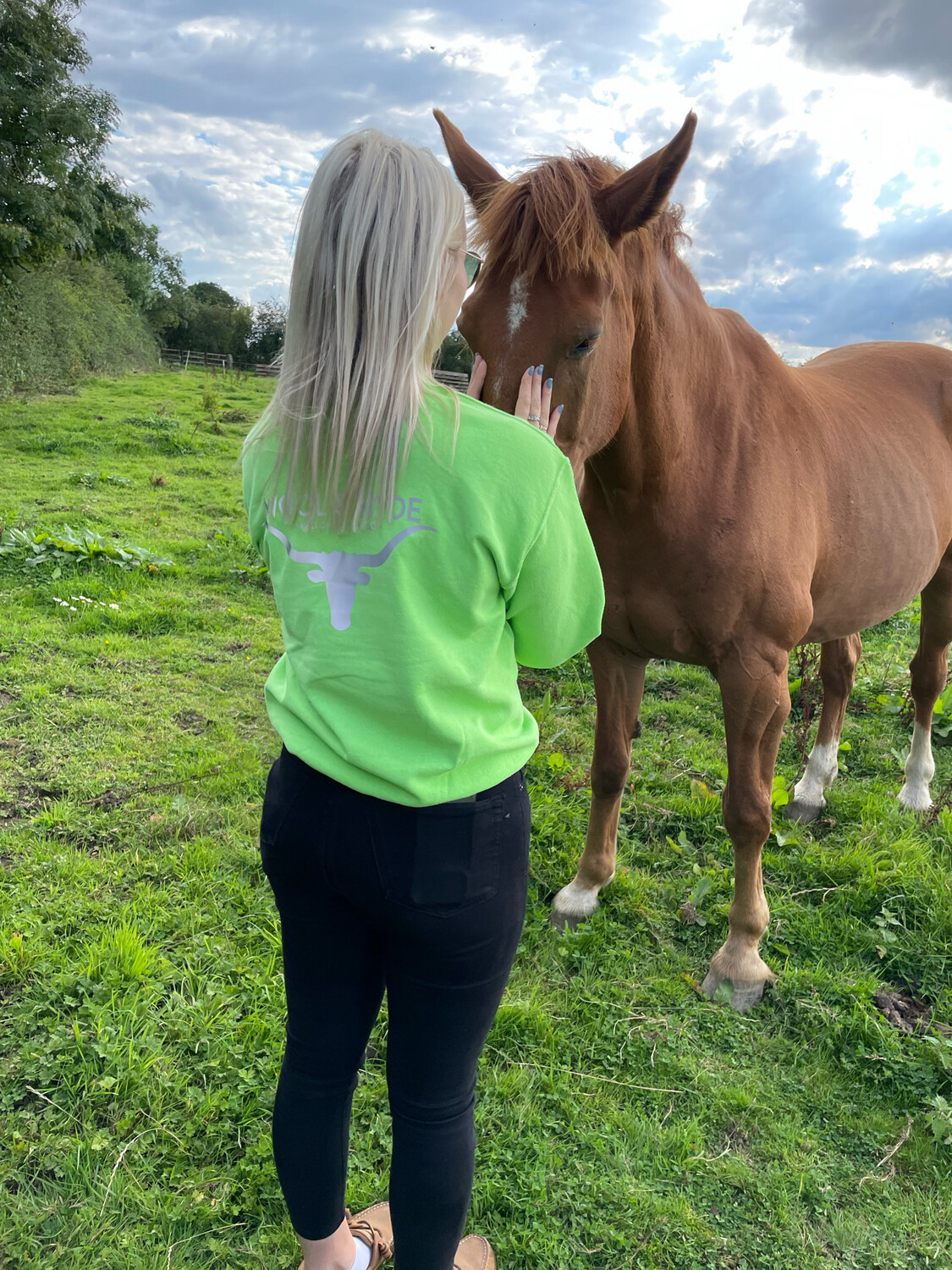 The Adcock Reflective Sweater In Green