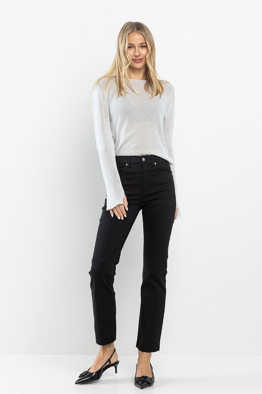 Pamela High Rise Slim Straight Jeans