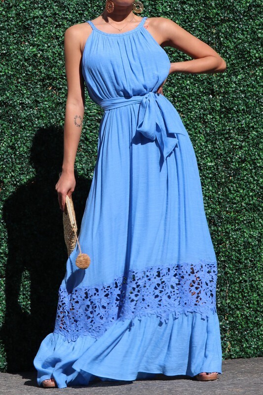 Lucy Woven Maxi Dress