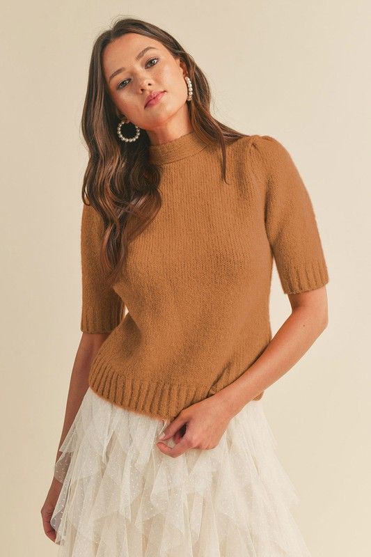 SALE Victoria Short Sleeved Sweater