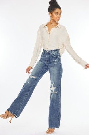 Billie High Rise Wide Leg Jeans