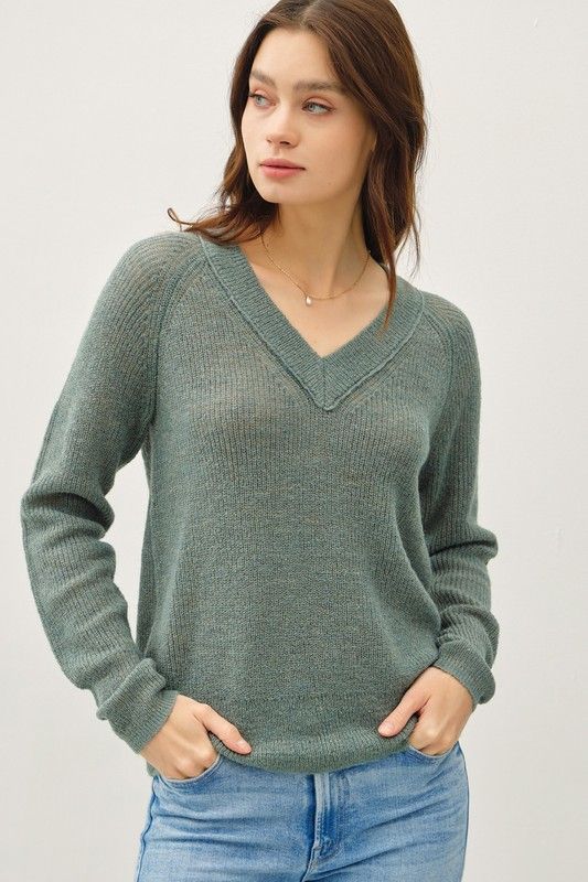 SALE Betty V-Neck Sweater