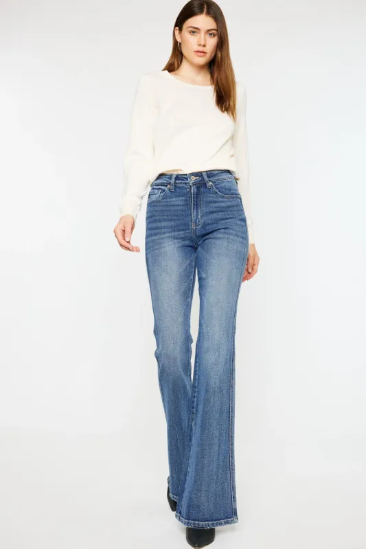 Elicia High Rise Flare Jeans