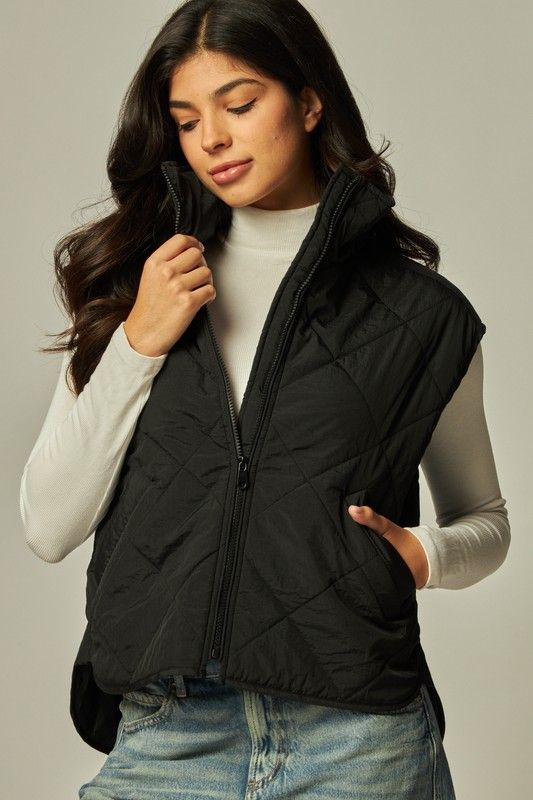Neriah Quilt Puffer Vest