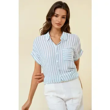 Lara Striped Blouse