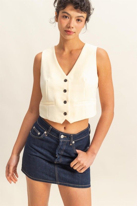 Joan Vest Top
