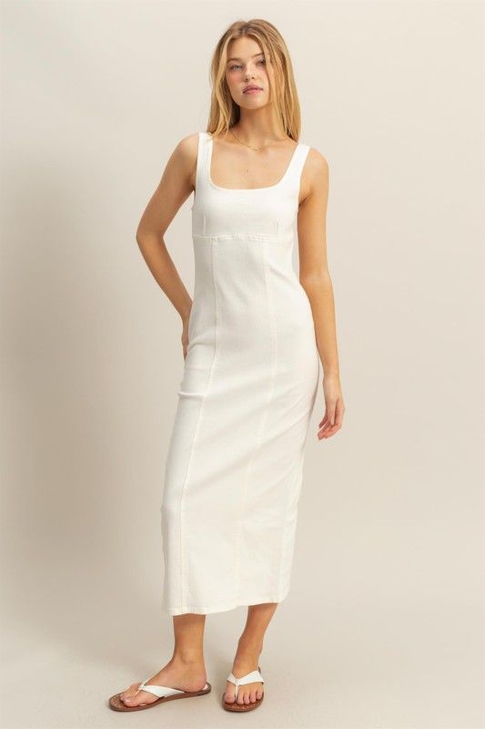 Molly Denim Midi Dress