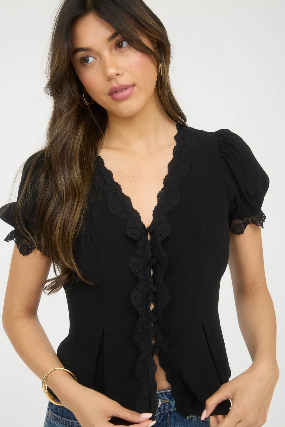 Imrie Puff Sleeved Blouse