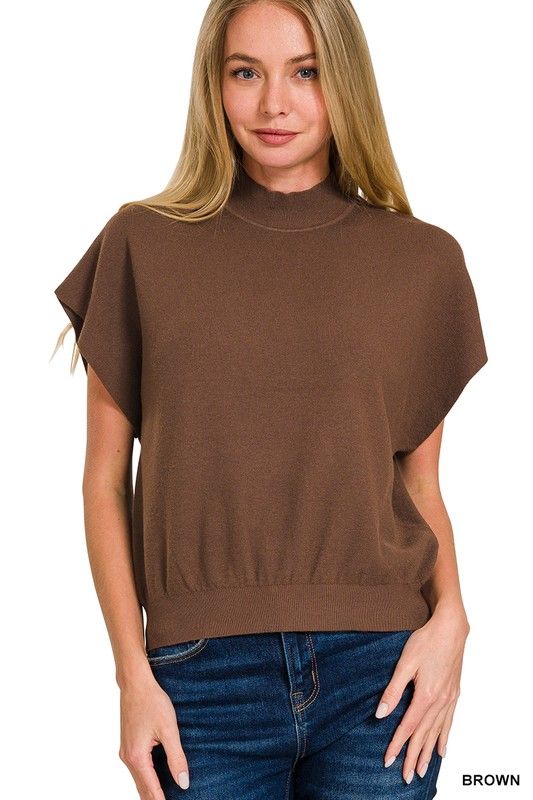 Charlie Short Sleeved Sweater Top