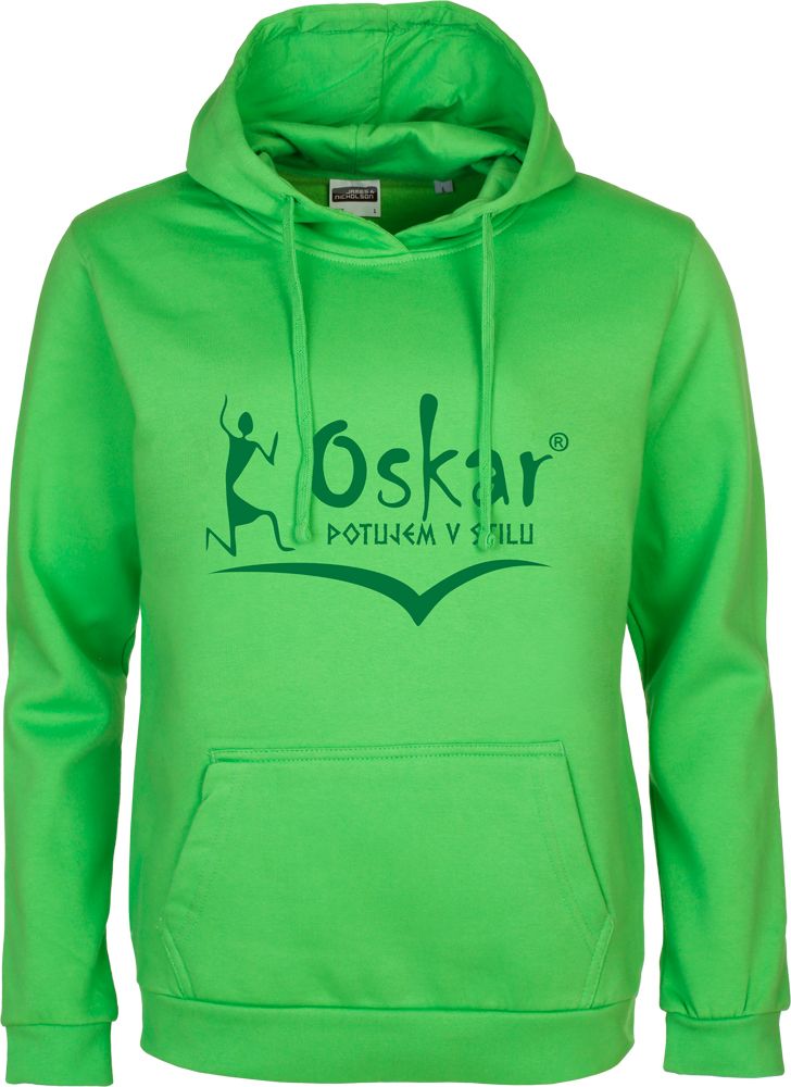 Moški hoodie "280 g", Barva: Zelena, Velikost: S