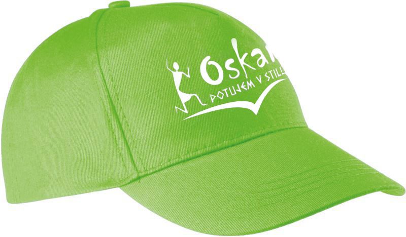 Kapa s šiltom, Barva: Zelena