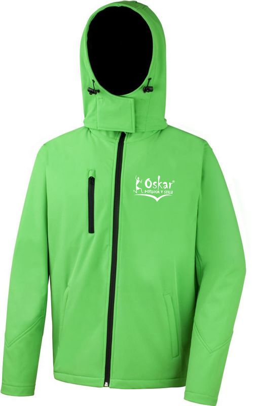 Moška 3-slojna softshell jakna s kapuco Moška 3-slojna softshell jakna s kapuco