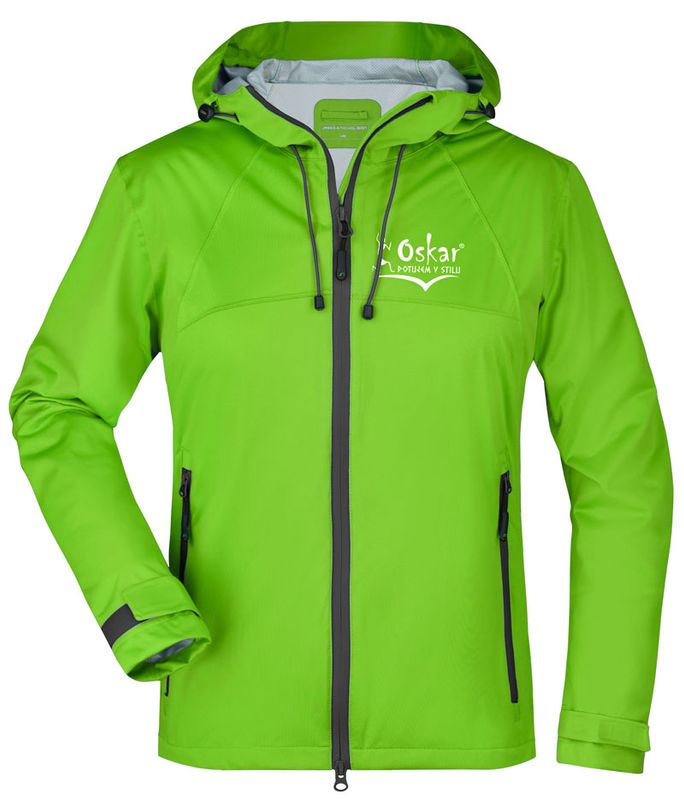 Ženska softshell jakna Oskar Light 130 – lahka 3-slojna, vodotesna Ženska softshell jakna Oskar Light 130 – lahka 3-slojna, vodotesna