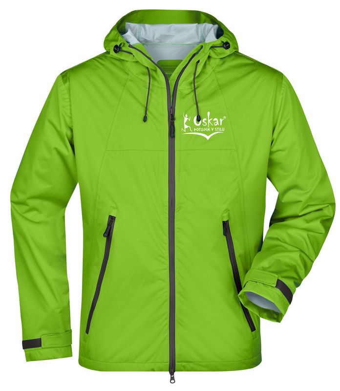 Moška softshell jakna Oskar Light 130 – lahka 3-slojna, vodotesna Moška softshell jakna Oskar Light 130 – lahka 3-slojna, vodotesna