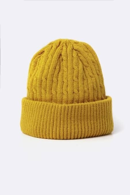beanies (Yellow &amp; Gey)