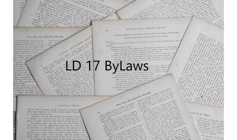 LD 17 ByLaws
