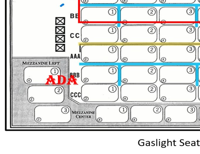 Seating Chart - Choose Seats
