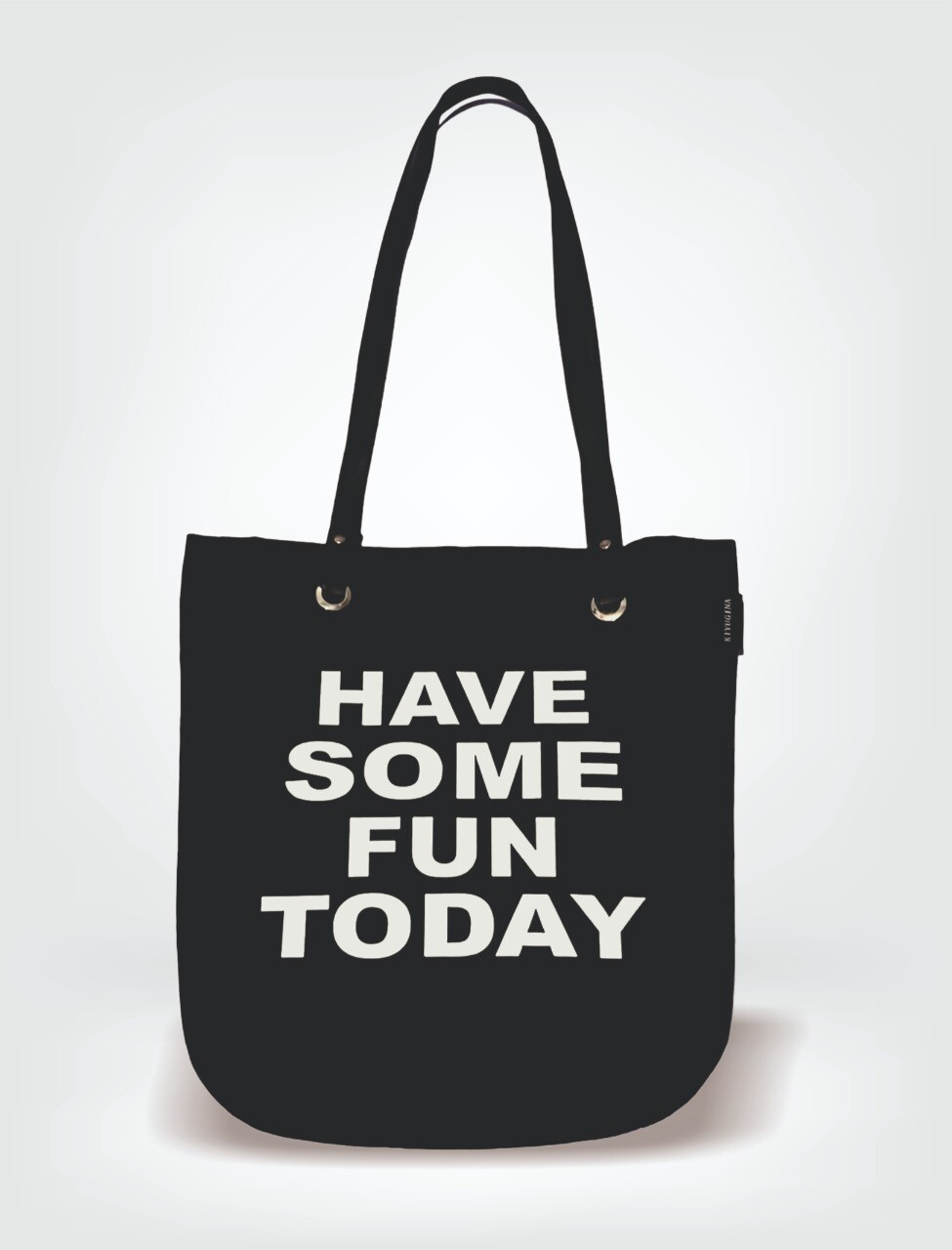 ivory luxe tote bag