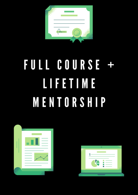 Full Forex Course + Lifetime Mentorship Package