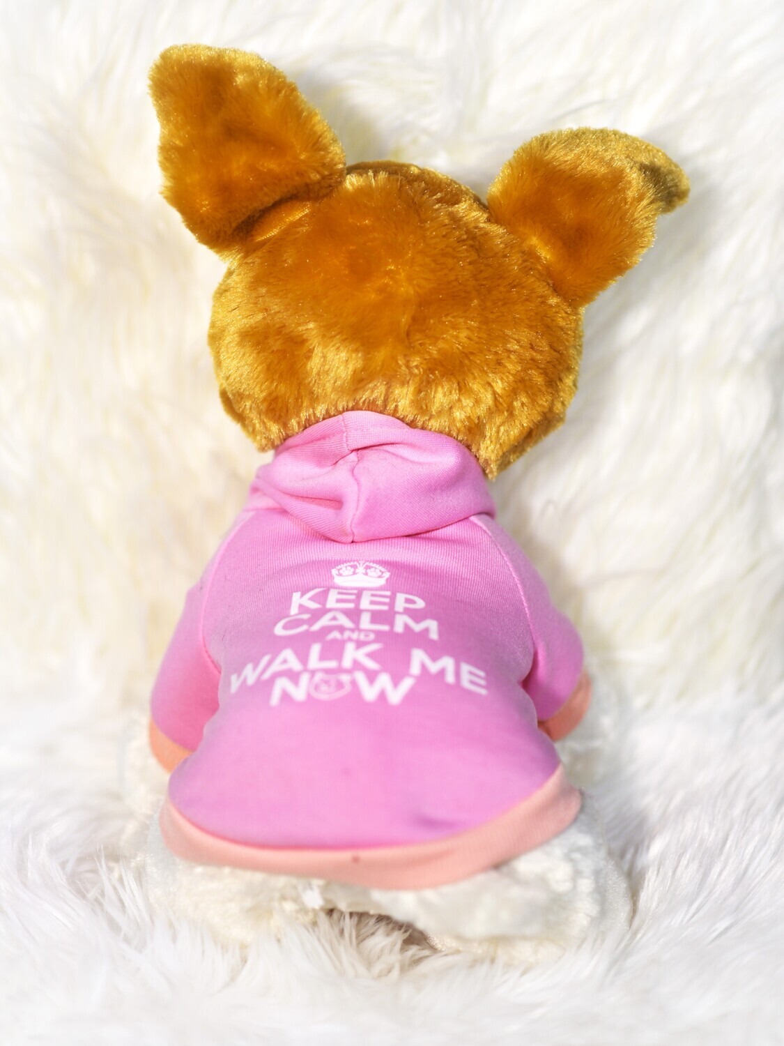 SALE!  Kelly Hoodies - Soft and Comfy Doggy Hoodies - SMALL, PINK - FREE SHIPPING