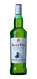 WHISKY BLACK AND WHITE 700 ML