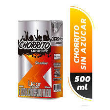 AGUARDIENTE CHORRITO SIN AZUCAR500 ML